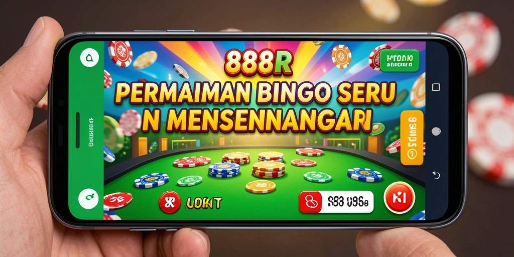 Tampilan menarik dan seru saat bermain Bingo di 888R.