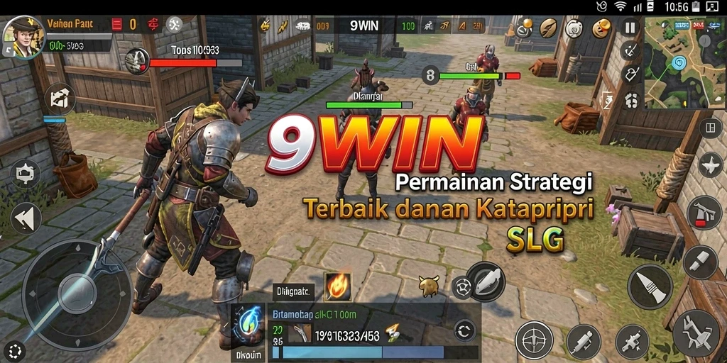 Tampilan menarik dari gameplay SLG di 9WIN.