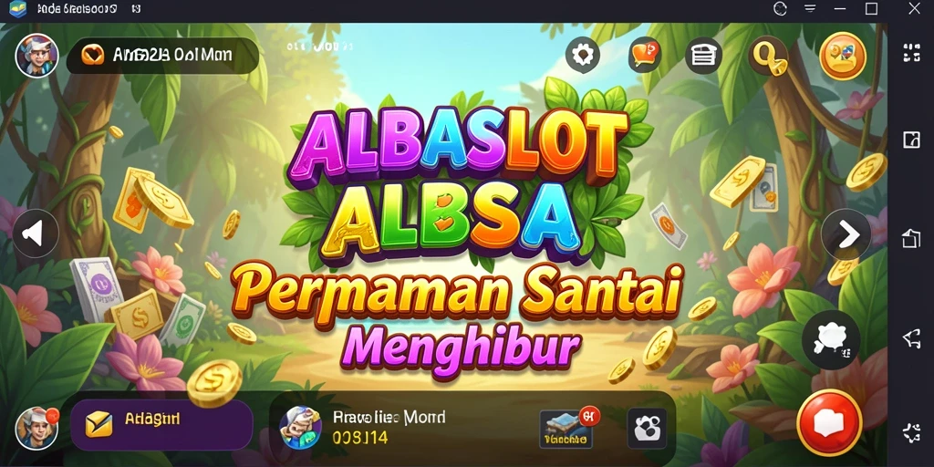 Screenshot gameplay <strong>ALBASLOT</strong> yang menarik dan penuh warna.