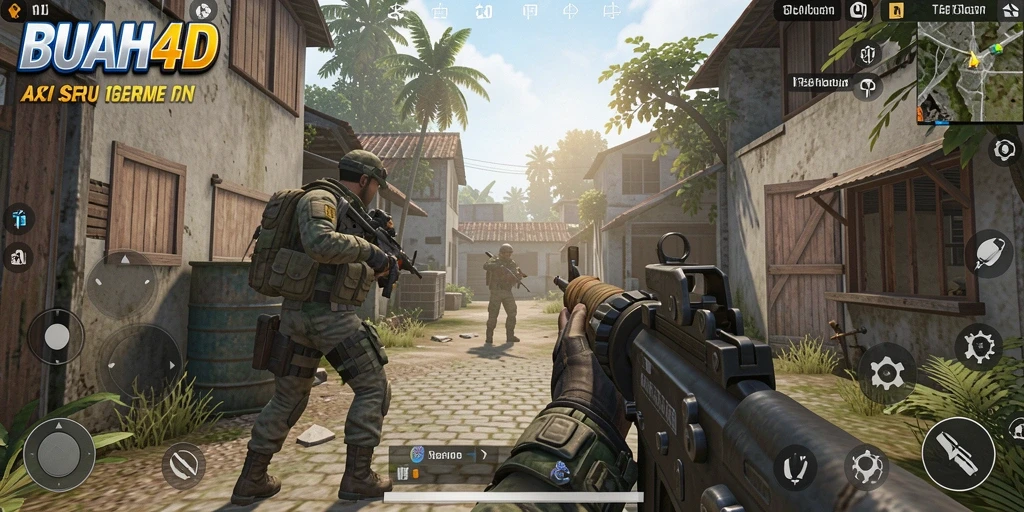 Tampilan gameplay BUAH4D yang menarik dan menegangkan.