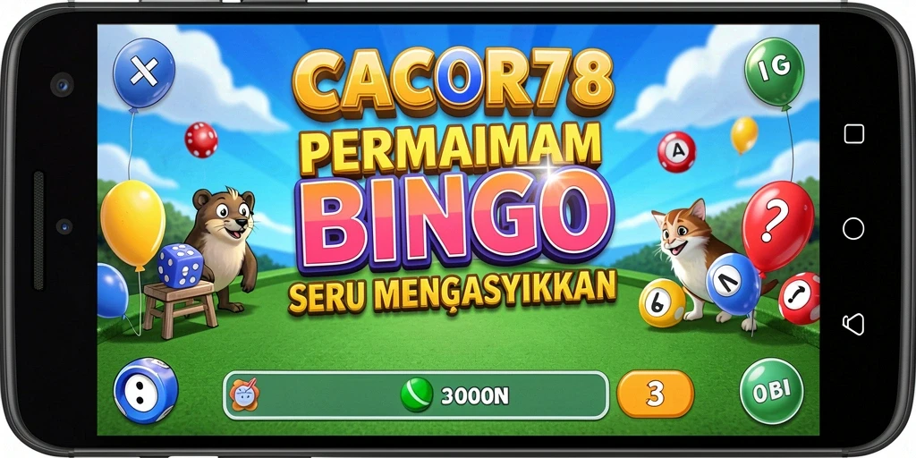 Tampilan gameplay Bingo yang seru dan menegangkan di CACOR78.