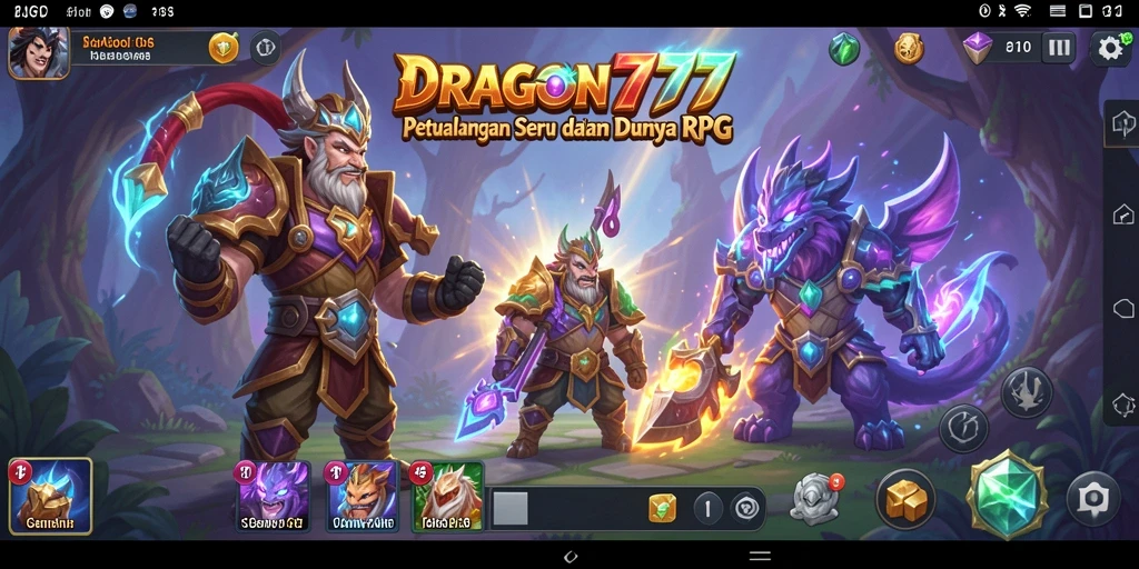 Screenshot menampilkan pertarungan epik di DRAGON777 dengan grafis yang memukau.