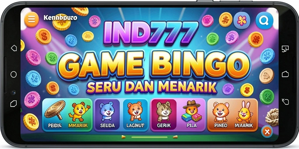 Tampilan gameplay IND777 yang menarik dan penuh warna.