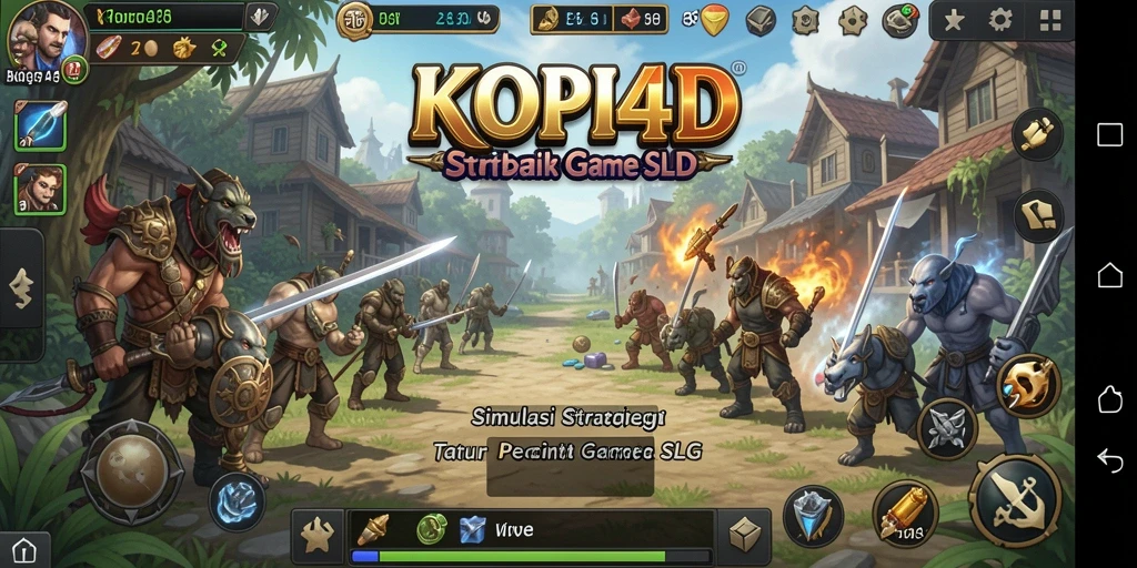 Tampilan gameplay KOPI4D yang menegangkan dan menarik.