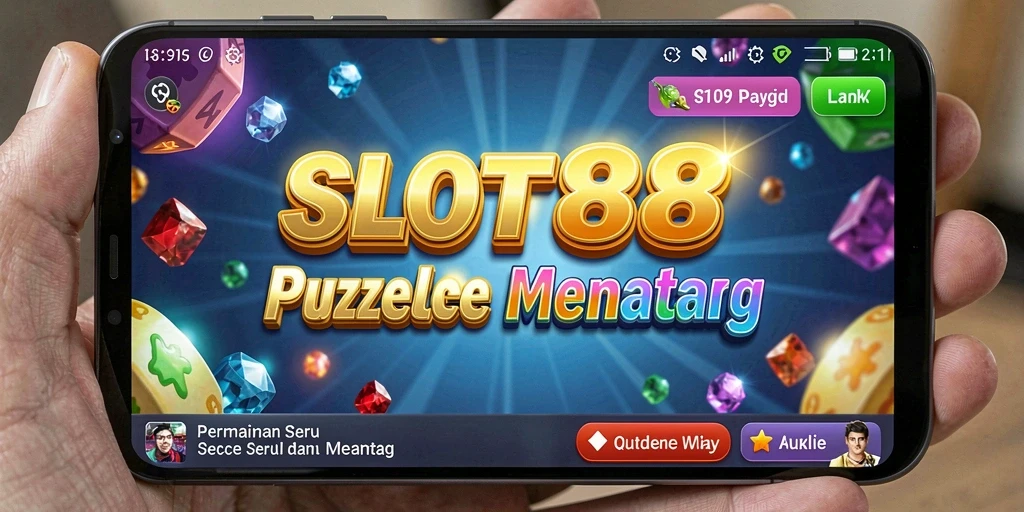 Screenshot utama menampilkan gameplay Puzzle yang seru dan menantang.