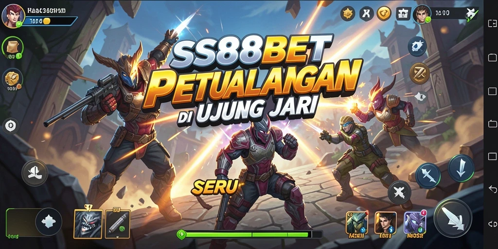 Screenshot gameplay SS88BET menunjukkan aksi penuh ketegangan dan visual menakjubkan.