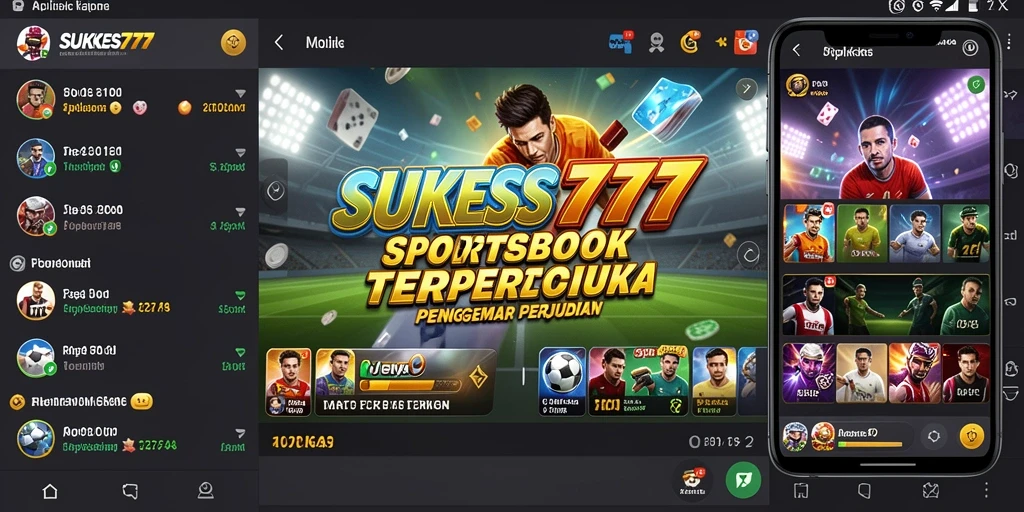 Tampilan menarik dari gameplay Sportsbook SUKSES777.