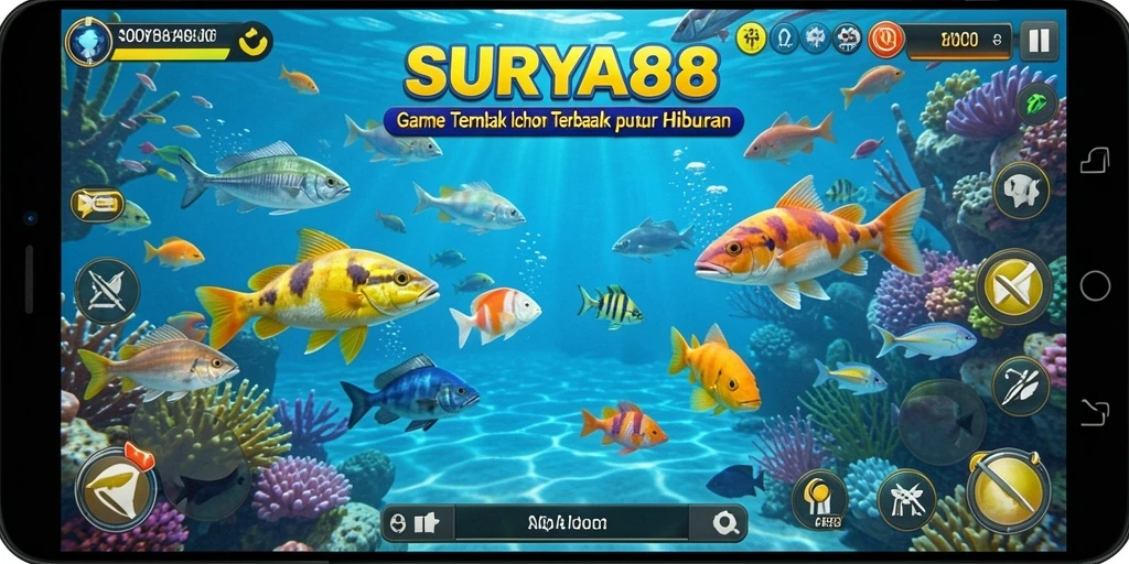 Gameplay seru Tembak Ikan di SURYA88 dengan banyak tantangan.