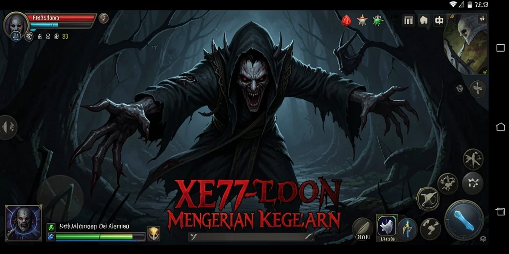 Gameplay menegangkan dan menyeramkan dalam XE77.