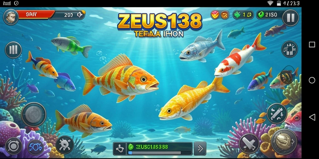Gameplay seru di dalam dunia Tembak Ikan ZEUS138.